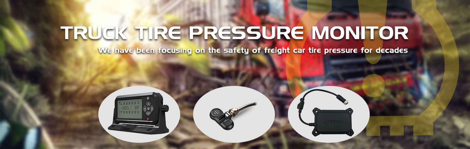 Truck Tire Pressure Monitoring System