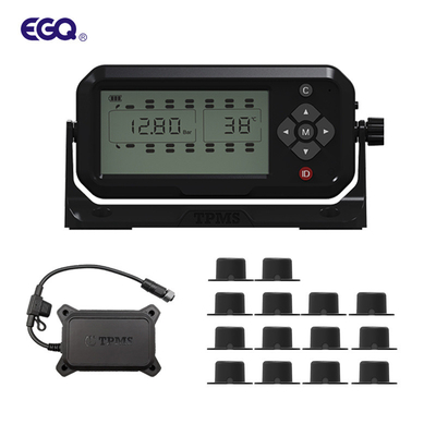 433.92MHz 12mA Car TPMS System Fast Leakage Alert 14 Paste Type Sensor Wheel