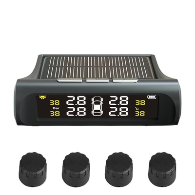 Wireless Solar External Tire Pressure Monitoring System TPMS Sensor