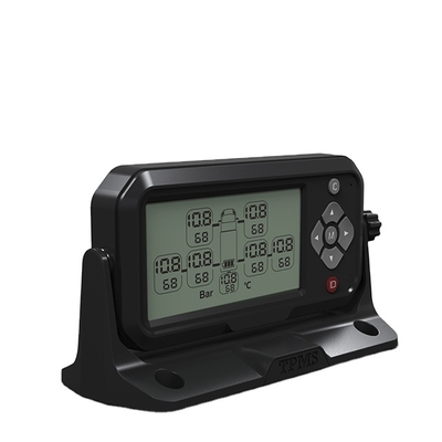 6-wheel receiver tire pressure monitoring system