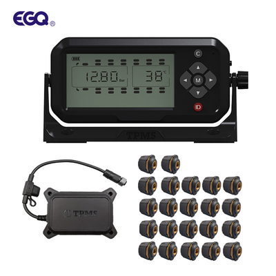 22 wheel external sensors, Repeaters, receiving tire pressure monitoring system
