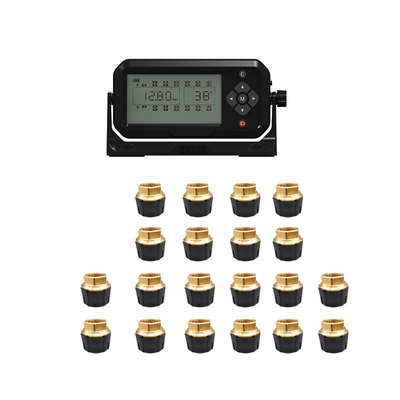 20 wheel OTR external sensors, repeaters, receivers tire pressure monitoring system