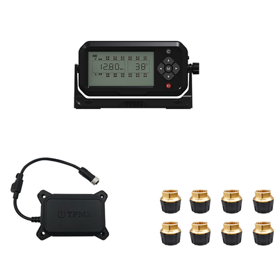 8 wheel OTR external sensors, repeaters, receivers tire pressure monitoring system