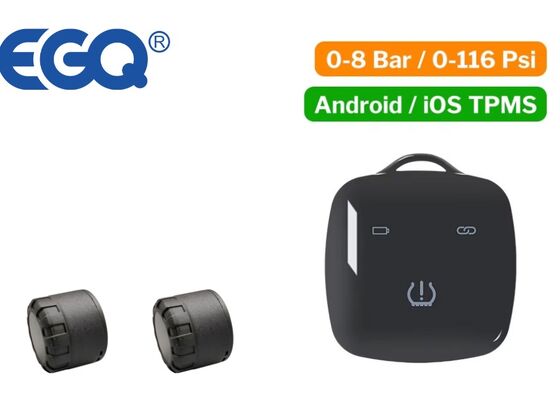 Motorbike External Sensor Featuring IP67 Waterproof Protection and 433MHz Frequency for Vehicle Tire Data