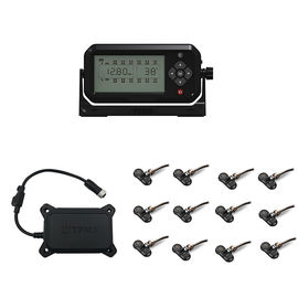 12 Wheel Truck Tire Pressure Monitoring System TPMS Bundled Sensors 433.92MHz 12mA 203 Psi