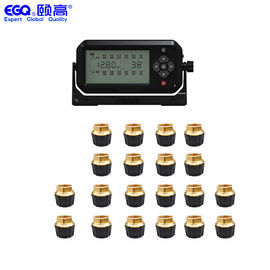 LCD Screen 203psi 12V1 Thread OTR TPMS Tire Pressure Monitoring System For Mine Trucks