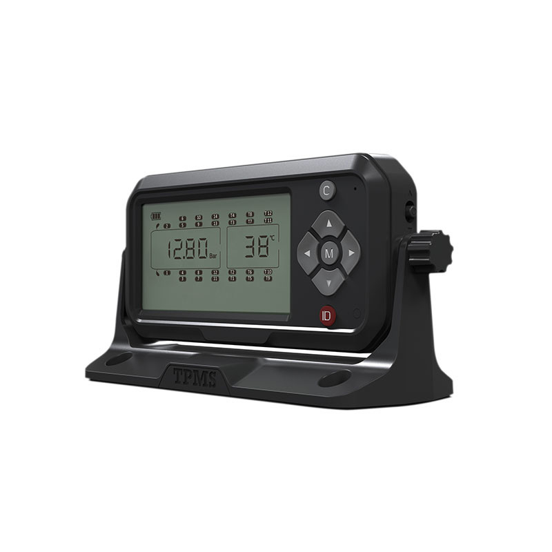 RS232 Signal LCD Display TPMS Solutions Toggle Switches 250Psi For 2-26 Wheeels