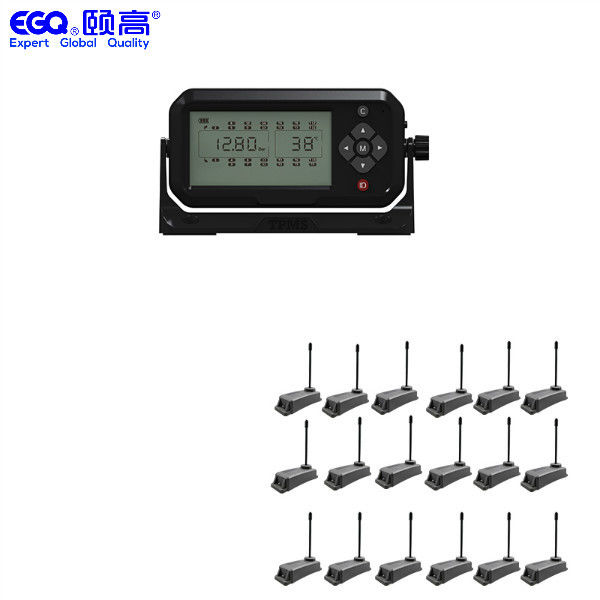 22 Wheel Car TPMS 345mAh 433.92HMz Truck Tire Pressure Sensor RS232 Output
