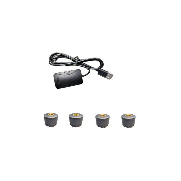 Solar Truck Tyre Pressure Monitoring System 2.7 Inch USB Digital 433.92mhz