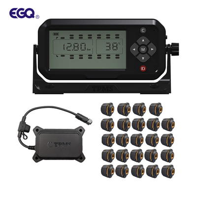 Twenty Four Tire Trailer Tire Monitoring System