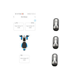 Real Time Bluetooth Rear Three Wheeled Motorcycle TPMS