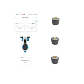 Real Time Bicycle Tire Pressure Monitor Bluetooth Bike TPMS